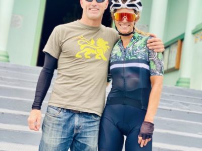 Episode 314: Rolling Out With Jennifer Vollmann and Dan Casey On The Pura Vida Cycling Challenge